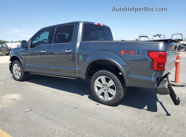 1FTEW1EG6JFB28676 2018 FORD F150 Угольный Задняя левая четверть