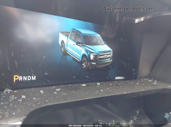 1FTEW1EP6MKE12613 2021 FORD F150 Белый Вид задних сидений