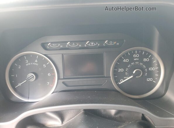 1FTEW1EP7JFC75735 2018 FORD F150 Black ხელსაწყოთა პანელის ხედი