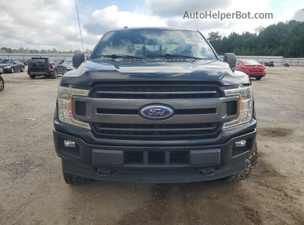 1FTEW1EP7JFC75735 2018 FORD F150 Black წინა ხედი
