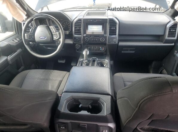 1FTEW1EP7JFC75735 2018 FORD F150 Black წინა პანელის ხედი