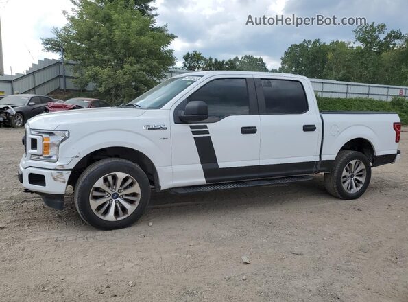 1FTEW1EPXJFB84166 2018 FORD F150 White Front left