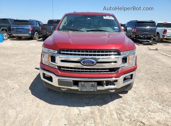 1FTEW1EPXJKF02729 2018 FORD F150 Red Vista frontal