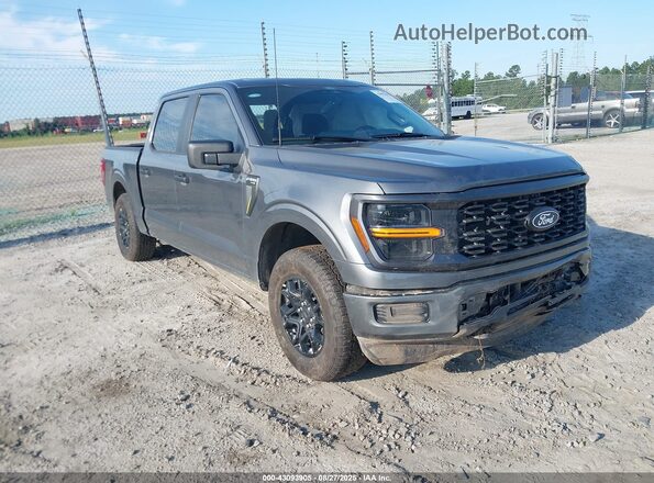 1FTEW2LPXSKE24219 2025 FORD F150 Черный Передняя правая четверть
