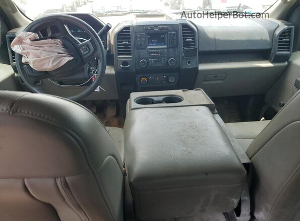 1FTEX1CB6JFD93912 2018 FORD F150 White წინა პანელის ხედი