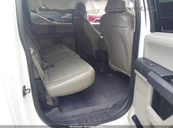 1FTFW1E52JKF95135 2018 FORD F150 White Vista de la etiqueta del VIN