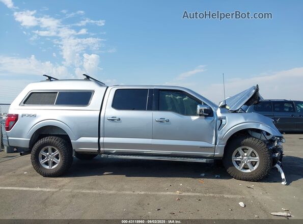 1FTFW3LD3RFA76962 2024 FORD F150 Серый Вид задней части салона