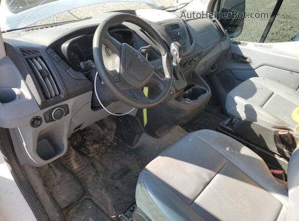 1FTYR2CM0JKA44007 2018 FORD TRANSIT White Dashboard view