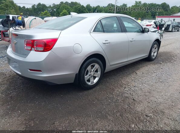 1G11C5SA7GF167065 2016 CHEVROLET MALIBU Silver Trasero derecho