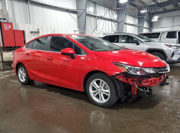 1G1BE5SM0J7164907 2018 CHEVROLET CRUZE Red Przód prawy