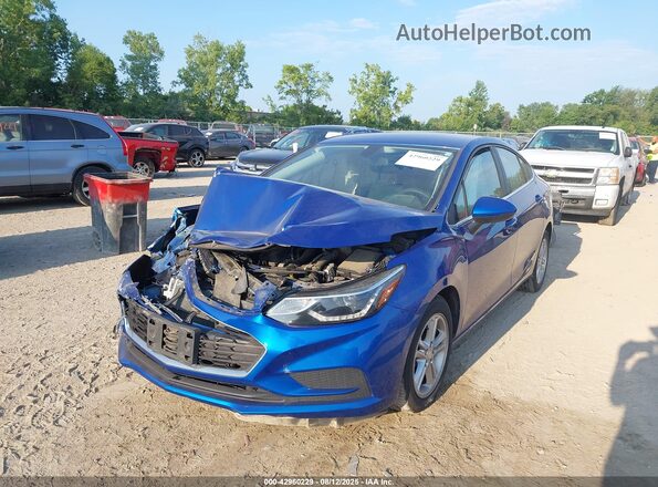 1G1BE5SM2J7192563 2018 CHEVROLET CRUZE Blue Vista tres cuartos delantera izquierda