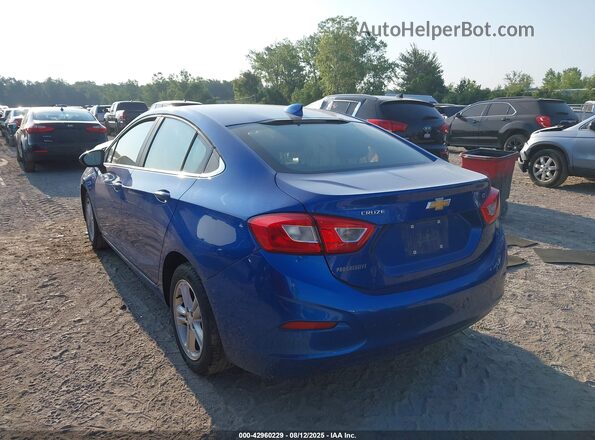 1G1BE5SM2J7192563 2018 CHEVROLET CRUZE Blue Trasero izquierdo