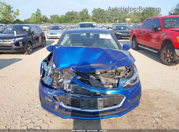 1G1BE5SM2J7192563 2018 CHEVROLET CRUZE Blue Vista del cuadro de instrumentos