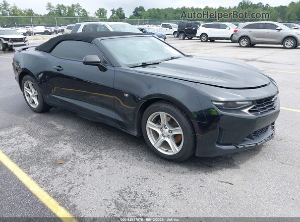 1G1FB3DS3L0106909 2020 CHEVROLET CAMARO Black Przód prawy