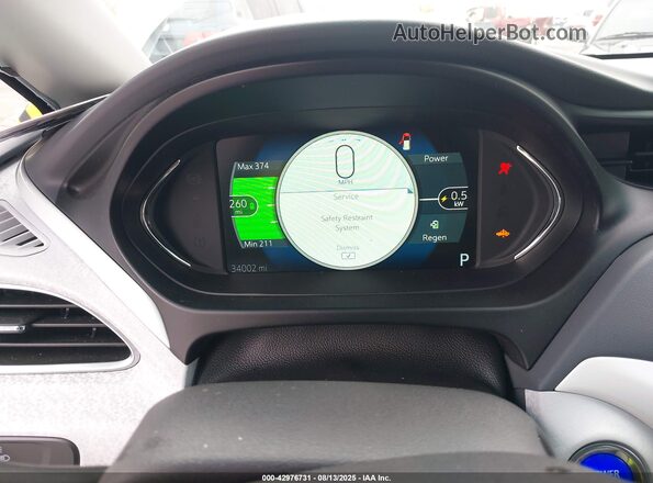 1G1FY6S06M4100579 2021 CHEVROLET BOLT White Vista de los asientos traseros