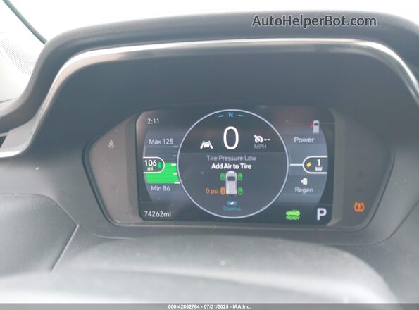 1G1FY6S09N4115269 2022 CHEVROLET BOLT Серый 