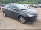 2020 Chevrolet Sonic Fwd  Lt Серый vin: 1G1JD5SB9L4127856