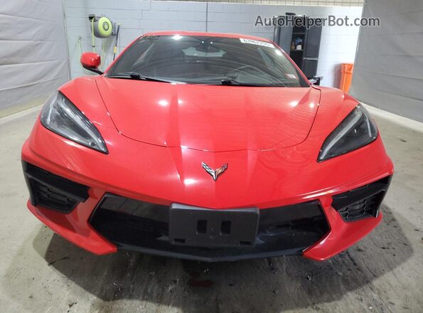 1G1YA2D41P5129184 2023 CHEVROLET CORVETTE Красный Вид спереди