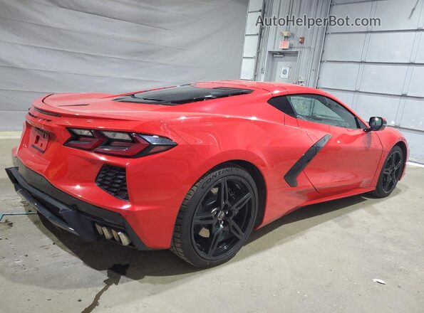 1G1YA2D41P5129184 2023 CHEVROLET CORVETTE Красный Задняя правая четверть