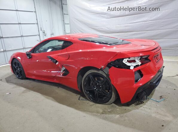 1G1YA2D41P5129184 2023 CHEVROLET CORVETTE Красный Задняя левая четверть
