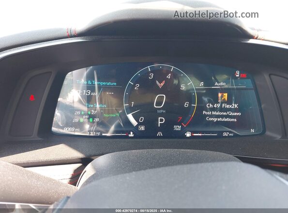 1G1YA2D44R5109191 2024 CHEVROLET CORVETTE Белый Вид задних сидений
