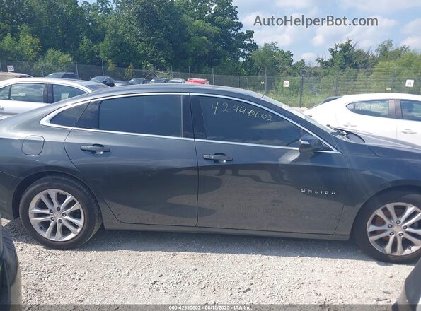 1G1ZD5ST2JF161313 2018 CHEVROLET MALIBU Серый Вид задней части салона