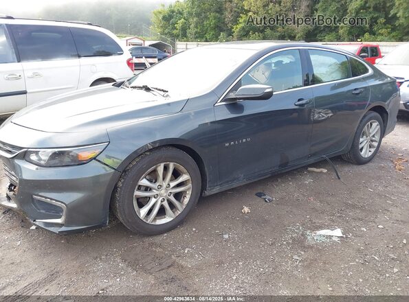 1G1ZD5ST2JF251352 2018 CHEVROLET MALIBU Gray Передня ліва чверть