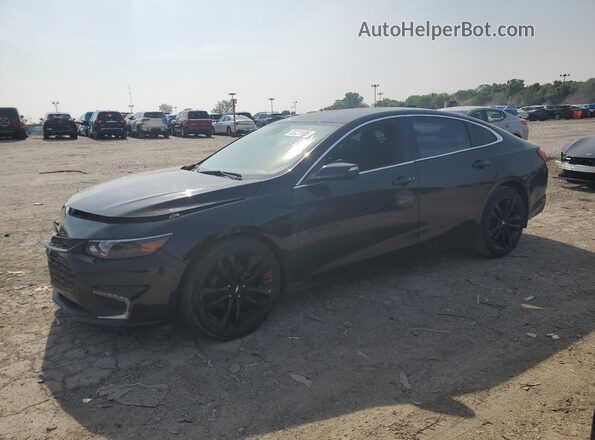 1G1ZD5ST5JF125079 2018 CHEVROLET MALIBU Black Przód lewy