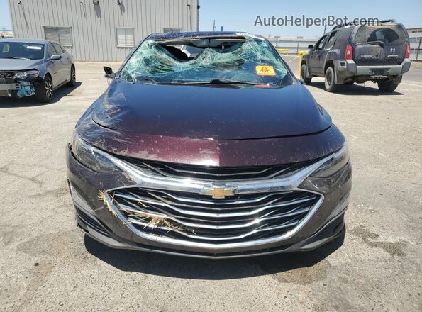 1G1ZD5ST5MF072114 2021 CHEVROLET MALIBU Maroon Vista frontal