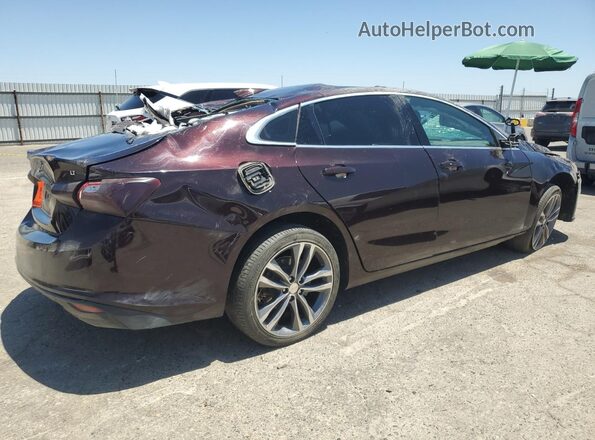 1G1ZD5ST5MF072114 2021 CHEVROLET MALIBU Maroon Trasero derecho