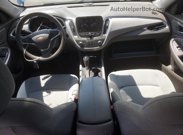1G1ZD5ST7LF079032 2020 CHEVROLET MALIBU Blue წინა პანელის ხედი
