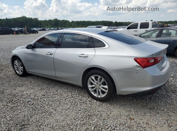 1G1ZD5ST8JF264686 2018 CHEVROLET MALIBU Silver Trasero izquierdo