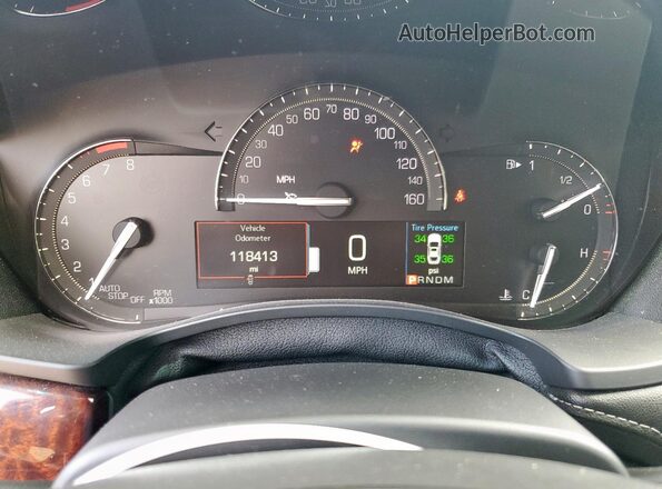 1G6AC5SS9J0142486 2018 CADILLAC ATS Silver Instrument cluster view