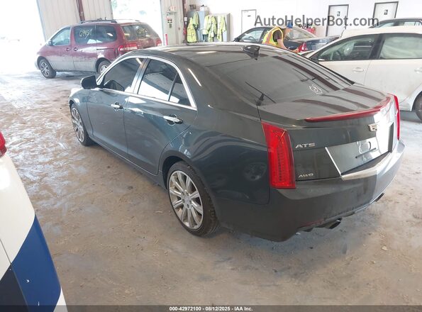 1G6AH5SX7H0216933 2017 CADILLAC ATS Gray Rear left