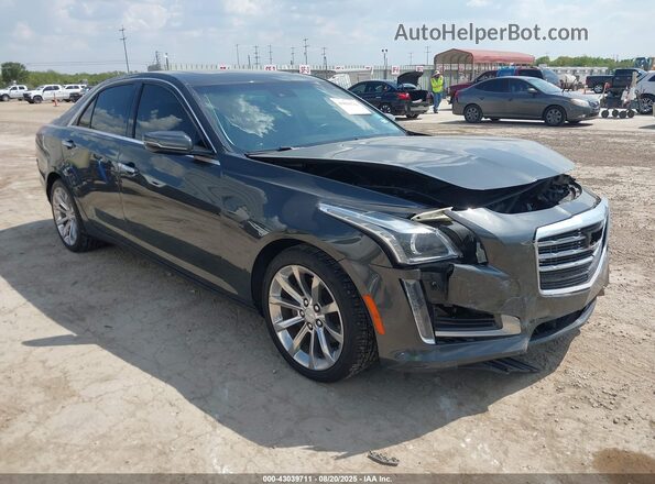 1G6AX5SX4H0158752 2017 CADILLAC CTS Серый Передняя правая четверть