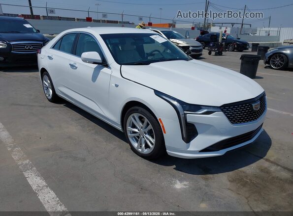 1G6DA5RK9S0111670 2025 CADILLAC CT4 White Առջևի աջ