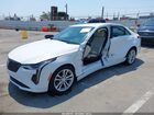 2025 Cadillac Ct4 Luxury Rwd White vin: 1G6DA5RK9S0111670
