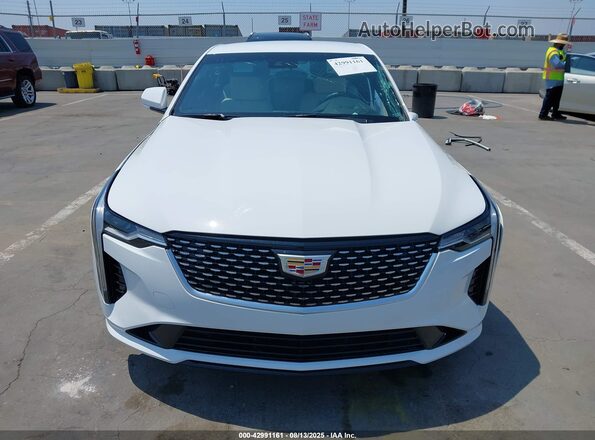 1G6DA5RK9S0111670 2025 CADILLAC CT4 White Սալոնի հետևի տեսք