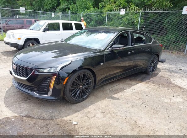 1G6DW5RK2L0136848 2020 CADILLAC CT5 Черный Передняя левая четверть