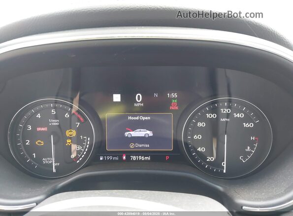 1G6DW5RK2L0136848 2020 CADILLAC CT5 Черный Вид задних сидений