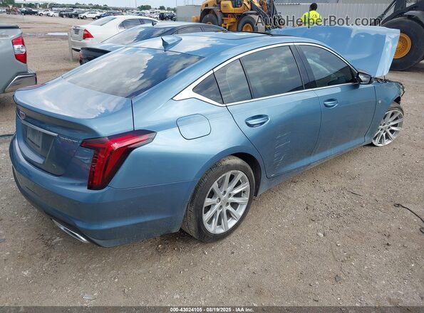 1G6DW5RK2P0126701 2023 CADILLAC CT5 Blue Հետևի աջ