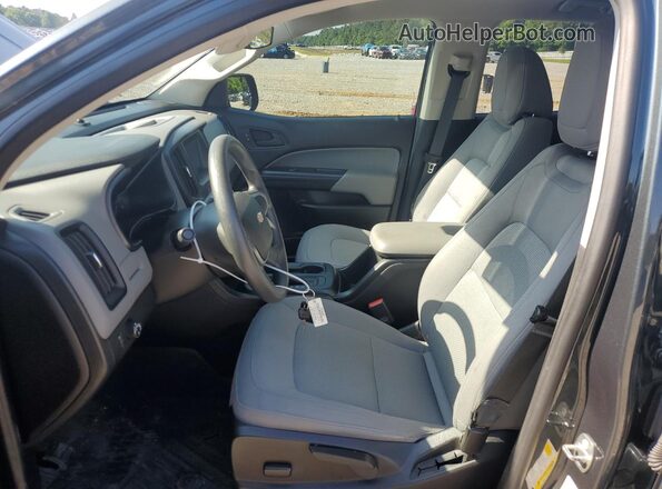 1GCGSBENXJ1237180 2018 CHEVROLET COLORADO Black წინა სალონის ხედი