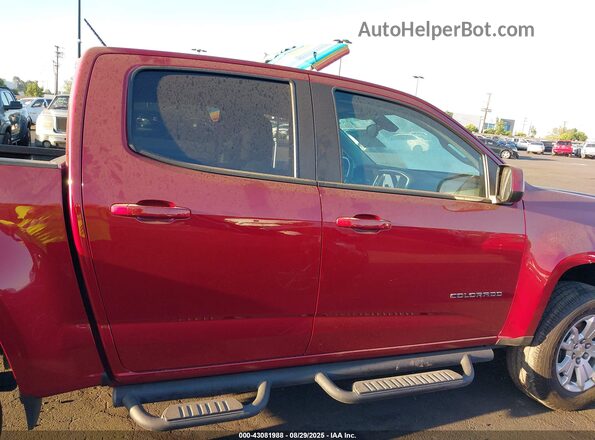 1GCGSCEN3M1258284 2021 CHEVROLET COLORADO Red Սալոնի 360 աստիճան տեսք