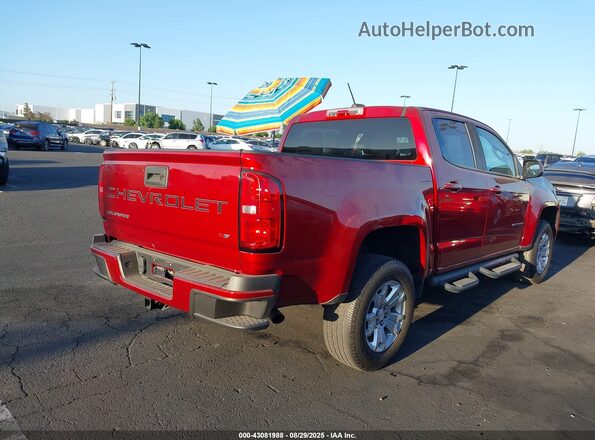 1GCGSCEN3M1258284 2021 CHEVROLET COLORADO Red Հետևի աջ