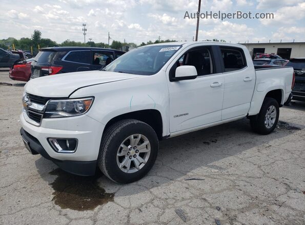 1GCGSCENXJ1320257 2018 CHEVROLET COLORADO White წინა მარცხენა ხედი სამი მეოთხედიდან