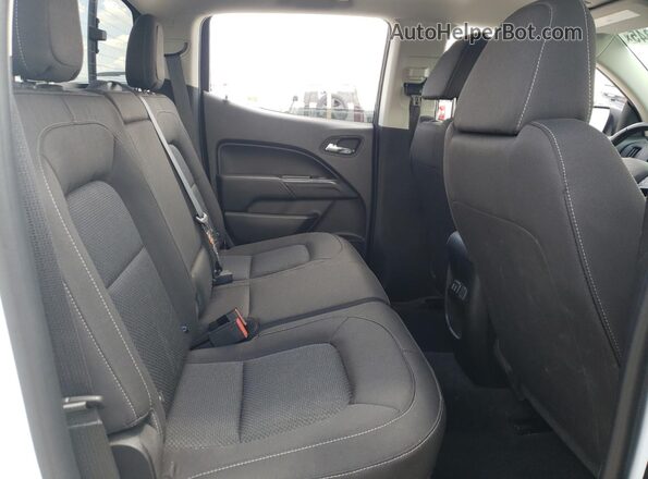 1GCGSCENXJ1320257 2018 CHEVROLET COLORADO White უკანა სავარძლების ხედი