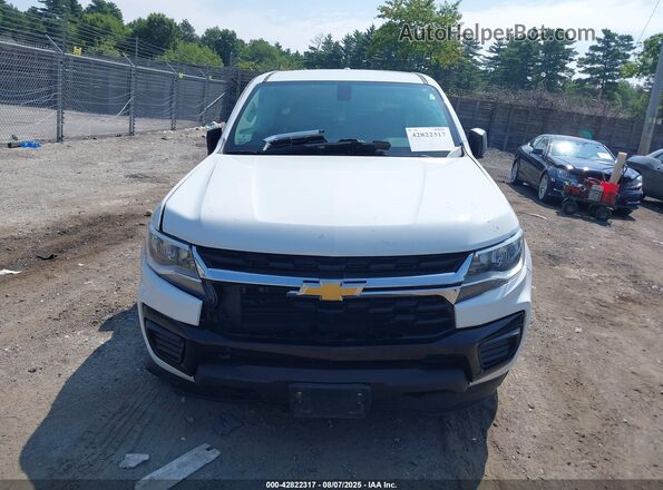 1GCGTBEN7M1270557 2021 CHEVROLET COLORADO White Widok zestawu wskaźników