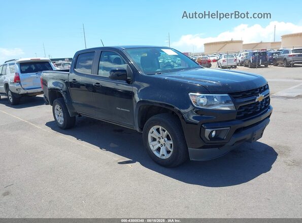 1GCGTCEN2M1178178 2021 CHEVROLET COLORADO Black Delantero derecho
