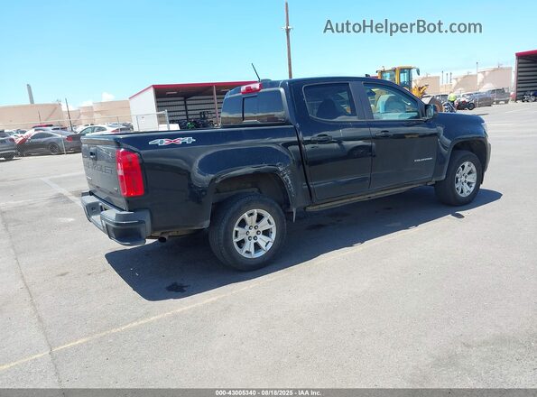 1GCGTCEN2M1178178 2021 CHEVROLET COLORADO Black Trasero derecho