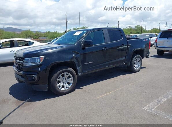 1GCGTCEN2M1178178 2021 CHEVROLET COLORADO Black Vista tres cuartos delantera izquierda